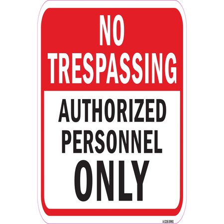 Signmission Safety Sign, 12 in Height, Aluminum, 24961 A-1218-24961
